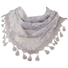 MAIRY Scarves for Women UK Mantilla Veil Catholic Church Chapel Latin Mass Holy Communion Religious Ceremony Formal Lace Head Cover Scarf148005