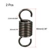sourcing map Pack of 2 tension spring wire diameter 0.098