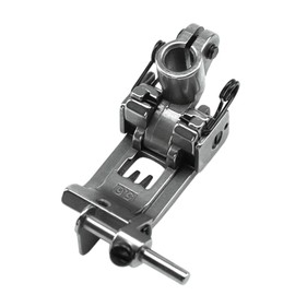 Blooy - Adjustable Fabric Guide Presser Foot for Siruba F007 C007 Pegasus W500 W600 Yamato VC2700,VG2700 Coverstitch Sewing Machines (Needle Distance 5.6mm)