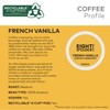 Eight O'Clock Coffee French Vanilla, Single-Serve Coffee K-Cup Pods, Medium