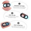 Operitacx 5Pcs Cat Pattern Webcam Cover Ultra Thin Privacy Protector