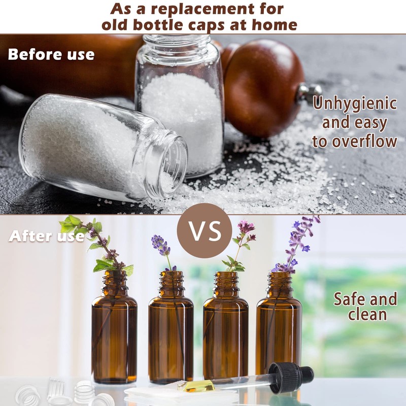 Salt and Pepper Shaker Stoppers Plastic Salt Shaker Plug Replacement
