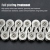 WAKE Bicycle 9 Speed Electroplated Silver Chain Mountain Road Bike