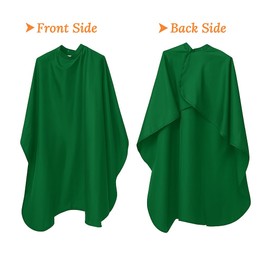 Sicheres grünes Umhang, Haarschnittumhang in voller Länge, 125 x 145 cm gelb, Friseurumhang, leichter Friseurumhang