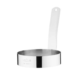 Vogue GD696 Long Handled Egg Ring, Stainless Steel, 100 mm Diameter