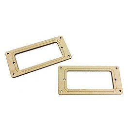 2pc. Mini Humbucker Pickup Cover Rings - Choose from 4 Wood Types! (Maple)