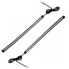 12V Red and Green Boat Bow Lights, LED Navigation Lights LED Deck Light Boat Running Lights Night Fishing Leds for Pontoon Bass Boat Airboat Storage Locker 2-Pack (White)