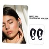 TEHAUX 2pcs Slip Earbud Clips for Lost Earphone Holders Secure