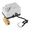 Motorized Ball Valve Electrical 2 Way Normally Open Manual Automatic