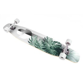 VOLADOR 46inch Dancing Longboard RhythmFlow Pro | Maple Deck with Zoned Grip Tape | for Beginners, Freestyle Dancers, and Commuting (inca)