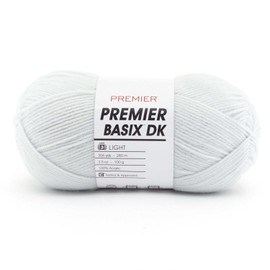 Premier Yarns Basix DK Yarn-Frost