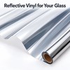 Privacy Window Tint Film - Self-Adhesive One-Way Mirror Film for
