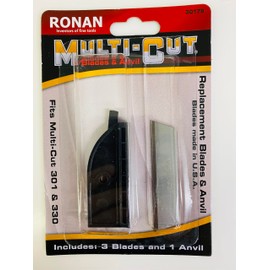 Ronan Multi-Cut Replacement Blades & Anvil for Ronan Multi-Cut Industrial Cutter