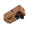 Overdrive Effect Pedal Earthy Yellow Metal Guitar Accessories with Gold