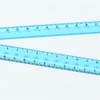 3 Pcs Folding Ruler Clear Ruler Soft Ruler for School