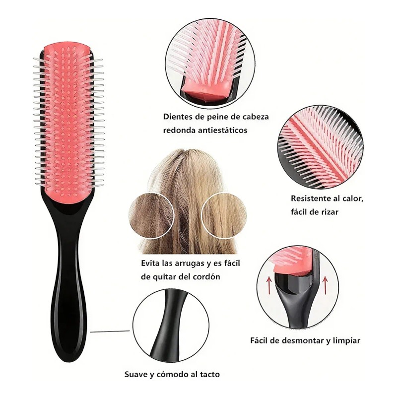 28 Kit Peines Regadera Pinzas De Cabello De Peines Cepillo