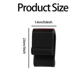 12pcs Dutch Oven Lid Protector Clips – Silicone Pot Lid Bumpers in Black, White & Red for Stacking, Lifting & Displaying Dutch Oven Pots