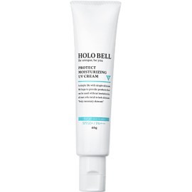 HOLO BELL Sunscreen, HOLO BELL 日焼け止め ノンケミカル プロテクト保湿UV, Non-Chemical Protection, Moisturizing UV (SPF50+ / PA++++), Sensitive Skin, Men's, Fragrance-free, Waterproof, 1.4 oz (40 g)