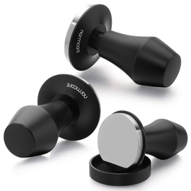 Normcore V4 Coffee Tamper 53.3 mm - Coffee Dispenser Masher - Barista Espresso Tamper with Replacement Springs (15lb / 25lb / 30lbs Contact Pressure)
