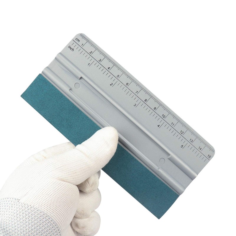 Winjun Set of 3 Foil Squeegee Squeegee Set with Ruler