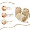 Esponja de lufa natural para el baño