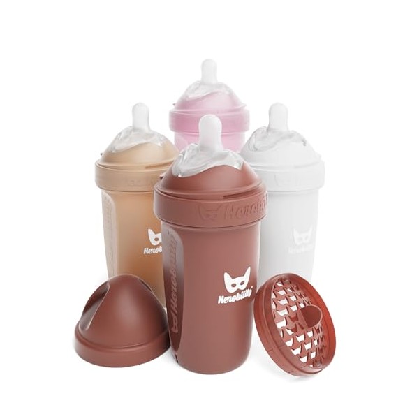 Herobility Herobility Double Anti-Colic Baby Bottles C 8.5 fl oz/240ml