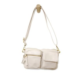 Joy Susan Women's Kendra Cargo Pocket Sling Crossbody Bag - Porcelain