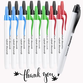 YQWUCO 16 Pcs Retractable Markers, Art Brush Markers Pens Set For Paper Drawing, Coloring Books And Poster Marker, Assorted Colors