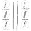 3-Piece Cuticle Pusher Set & Nail Cuticle Pusher Cuticle Pusher