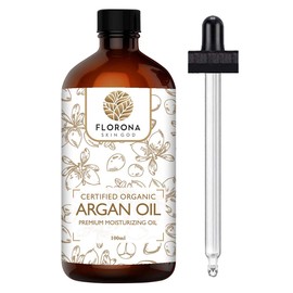 Florona Moringa Oil USDA Organic - 4 fl oz, for Hair, Face & Skin Care