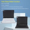 Wireless Bluetooth Keyboard with Magnetic Case Pencil Holder for IOS