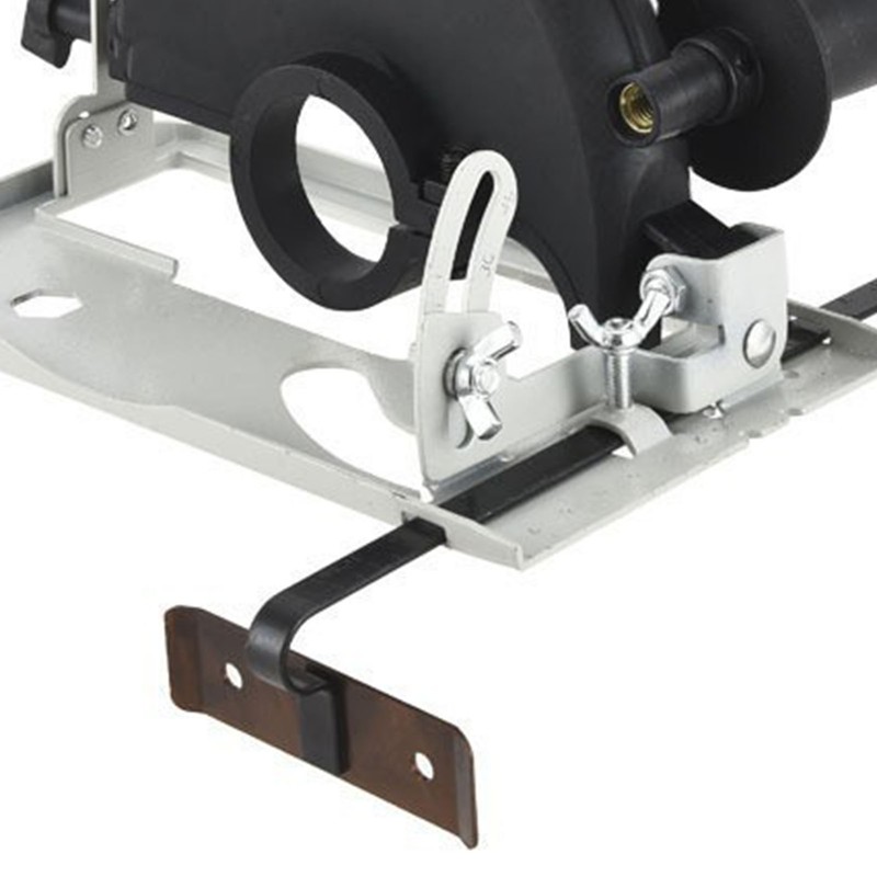 Angle Grinder Bracket Metal Adjustable Angle Grinder Stand with Dust