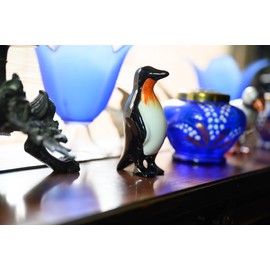 Purity Style Penguin – Recycled Polished Aluminium Penguin Ornament - Paperweight - Statue