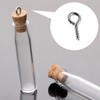 Small Screw Eye Pins - 200PCS Silver Small Metal Eye