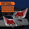 Aspaton Pair Tail Lights Assembly Compatible with Accord Sedan 2008-2012