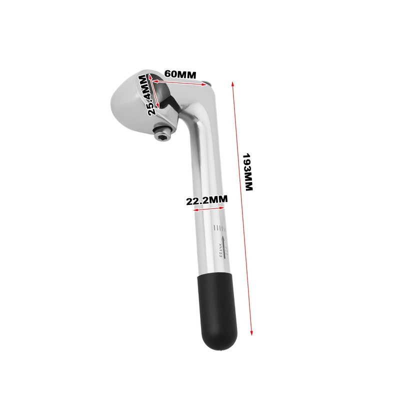 LT Easiyl 1 Piece Bicycle Handlebar Stem Riser Bracket 25.4