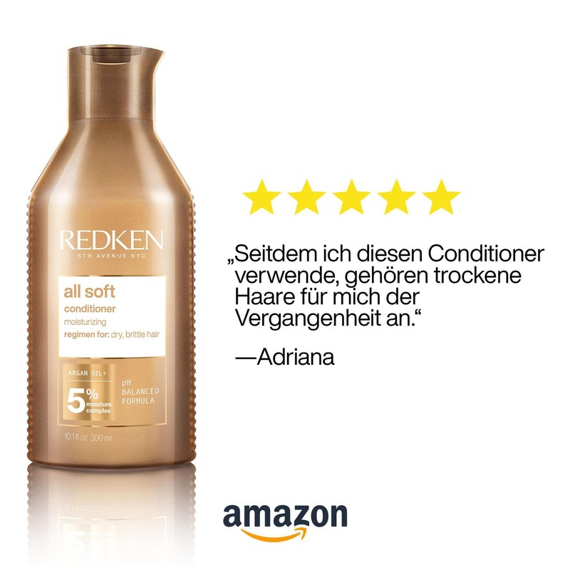 Redken Conditioner for dry and brittle hair, invigorates and hydrates,