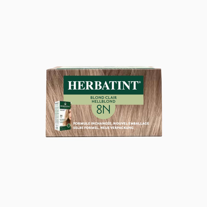 Herbatint Permanent Hair Dye Gel 8N Light Blonde - 170