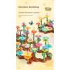144PCS Children's Flower Garden Building Toy Set, Theme: Garden Design