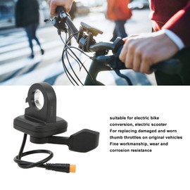 Weikeya Thumb Trigger Throttle, verschlei?fester Fingergashebel f¨¹r Elektrofahrr?der(Rechte Hand)