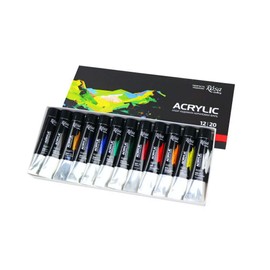 ARTONLY Acrylic Paint Set Professional Pink Gallery, Multiple Sets of 20 ml Available (Set of 12 Colours)