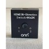 ONN HDMI Bi-Directional Switch 1080P 3D 4K
