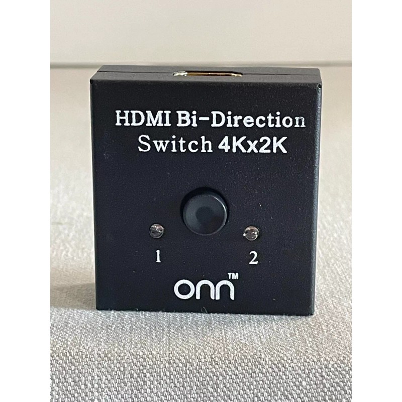 ONN HDMI Bi-Directional Switch 1080P 3D 4K
