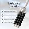 Alure Alure Three Barrel Curling Iron Wand Hair Waver with