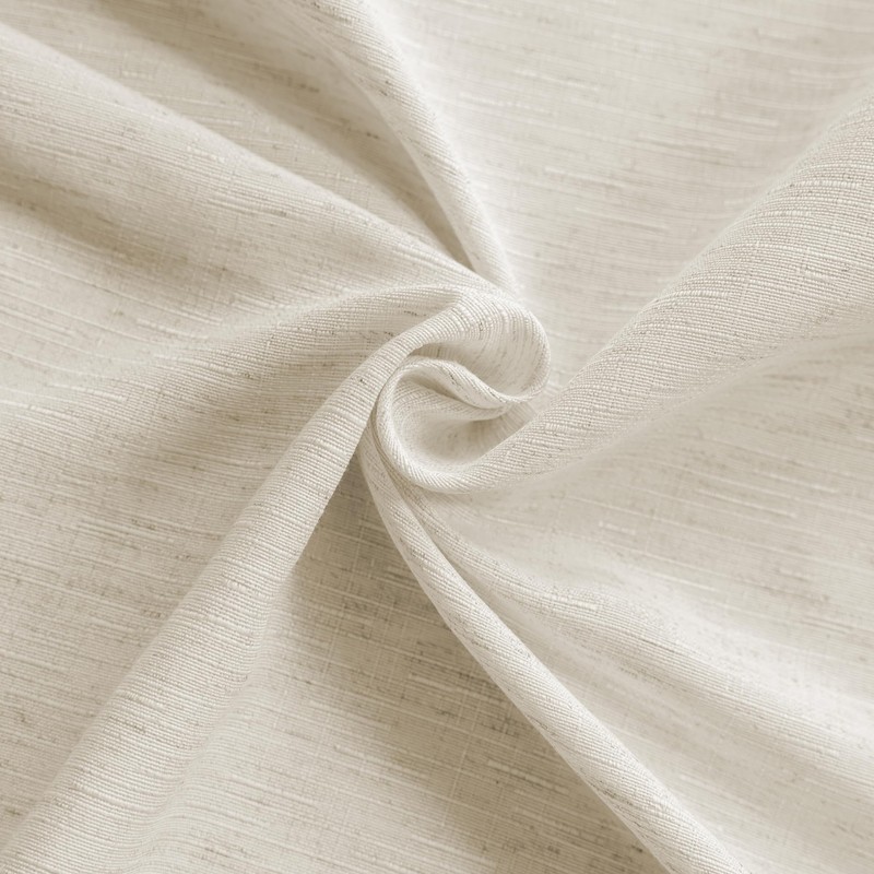 VOILYBIRD Natural Linen Curtains 84 Inch Length 2 Panels for