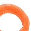 Orange Smooth PU Polyurethane Round Belt for Drive Transmission(5mm*10m)