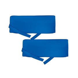 RSH DECOR: Sunbrella Head Rest Set of 2 | 17" x 6" | Water and Fade-Resistant Performance Fabric | Outdoor Pillow for Enhanced Support on Adirondack & Lounge Chairs | Canvas Pacific Blue