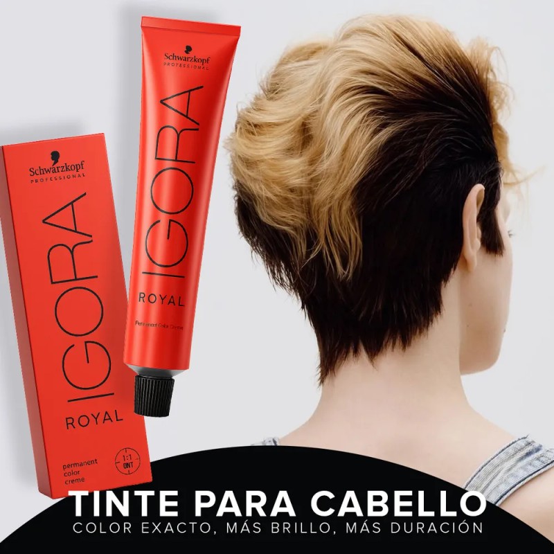 Tinte Para Cabello En Crema Igora Royal Profesional 60g 9-11