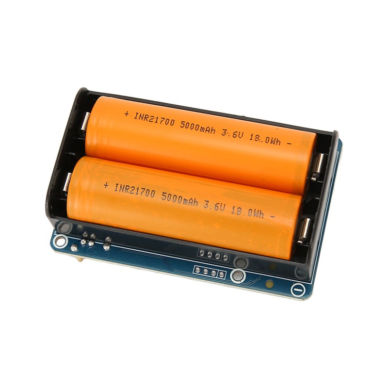 Power Supply UPS Module 5V Output Micro USB 21700/5000mAh I2C