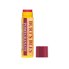Burt's Bees 100% Natural Moisturizing Lip Balm, Pomegranate with Beeswax and Fruit Extracts, 1 Tube